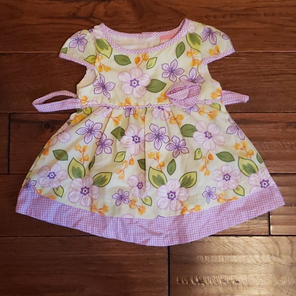 12 month flower dress